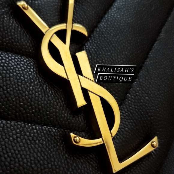 Extremely Rare!! YSL Saint Laurent LOULOU MEDIUM BAG MATELASSÉ Y GRAINED LEATHER - Picture 8 of 17